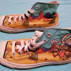 KEDS (Converse Style) Vintage 1994 Looney Tunes Sneakers